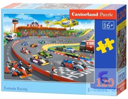 Puzzle układanka 120 elementów Wyścigi Formuł 6+ CASTORLAND