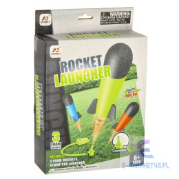 Wyrzutnia rakiet piankowych Power launcher rocket rakiety piankowe x3