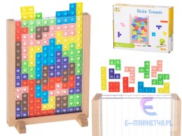 Gra logiczna układanka tetris stojący