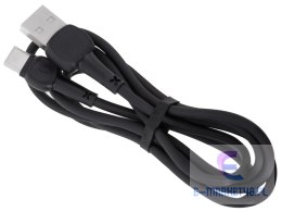 L-BRNO Kabel USB - USB typ-C szybkie ładowanie NB132 czarny