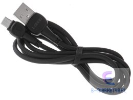 L-BRNO Kabel USB - micro USB ładowarka szybkie ładowanie Quick Charge czarny 2A 100 cm