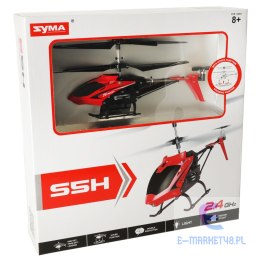 Helikopter zdalnie sterowany na pilota RC SYMA S5H 2.4GHz RTF czerwony