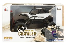 Samochód zdalnie sterowany na pilota RC Rock Crawler 1:12 4WD METAL srebrny