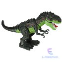 Dinozaur T-REX elektroniczny chodzi ryczy zielony