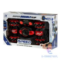 Samochód zdalnie sterowany na pilota RC Speed Pioneer Stunt Car 360 czerwony