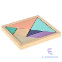 Tangram puzzle drewniane układanka klocki 11,5cm x 11,5cm