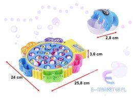 Gra zręcznościowa rodzinna rybki łowienie 24 rybek