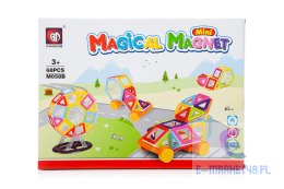 Klocki magnetyczne MAGICAL MAGNET MINI 68SZT 3+