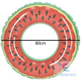 Kółko do pływania koło dmuchane arbuz 80cm max 60kg