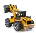 Koparka zdalnie sterowana na pilota Buldożer RC H-Toys 1520 6CH 2,4GHz 1:18