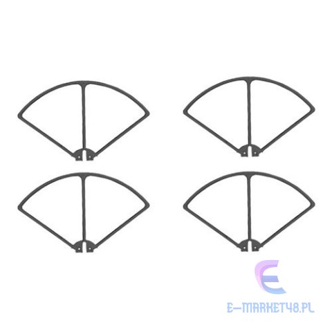 Część X8HC X8HW X8C X8W X8G Osłony łopat czarne 4szt