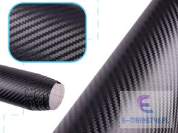 Folia rolka carbon 3D czarna 1,27x28m