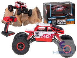 Samochód zdalnie sterowany na pilota RC Rock Crawler HB 2,4GHz 1:18 czerwony