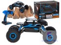 Samochód zdalnie sterowany na pilota RC Rock Crawler HB 2,4GHz 1:18 niebieski