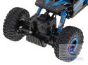 Samochód zdalnie sterowany na pilota RC Rock Crawler HB 2,4GHz 1:18 niebieski