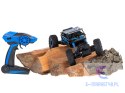 Samochód zdalnie sterowany na pilota RC Rock Crawler HB 2,4GHz 1:18 niebieski