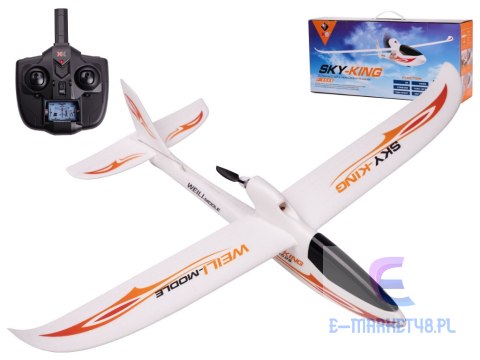 Samolot zdalnie sterowany na pilota RC WLtoys Sky King F959S 2,4GHz