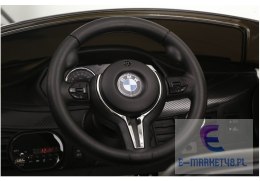 Auto na Akumulator BMW X6 Czarne Skóra, EVA