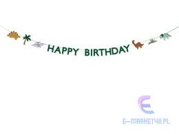 Baner Happy Birthday Dino 3m