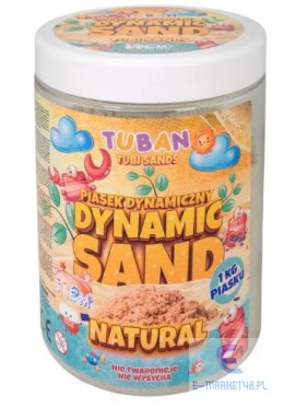 TUBAN Piasek dynamiczny 1kg naturalny