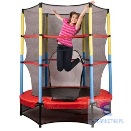 Trampolina do domu ogrodu dla dzieci siatka 140cm 55inch