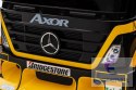 Auto Na Akumulator Mercedes + Naczepa XMX622B Zółty LCD