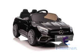 Auto Na Akumulator Mercedes SL65 S Czarny Lakierowany LCD