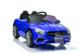 Auto Na Akumulator Mercedes SL65 S Niebieski Lakierowany LCD