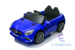 Auto Na Akumulator Mercedes SL65 S Niebieski Lakierowany LCD