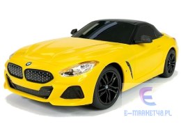 Auto R/C BMW Z4 Roadster Rastar 1:24 Żółte