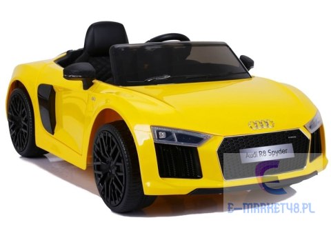 Pojazd na Akumulator Audi R8 JJ2198 Żółte