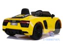 Pojazd na Akumulator Audi R8 JJ2198 Żółte