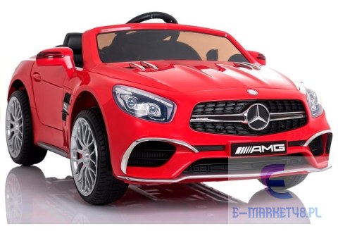 Pojazd na Akumulator Mercedes SL65 LCD Czerwony