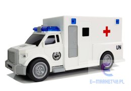 Auto Ambulans z napędem Karetka Pogotowia 1:20 z dźwiękiem