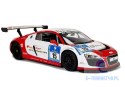 Auto R/C Audi R8 LMS Rastar 1:14 Biało-Czerwone