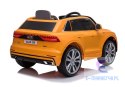 Auto na Akumulator Audi Q8 JJ2066 Żółty Lakierowany