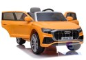 Auto na Akumulator Audi Q8 JJ2066 Żółty Lakierowany