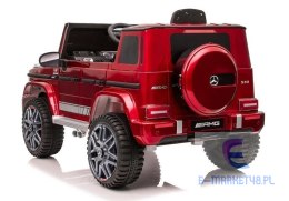 Auto na akumulator Mercedes G63 Czerwony Lakier BBH-002