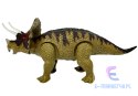 Dinozaur Triceratops Zielony Na Baterie