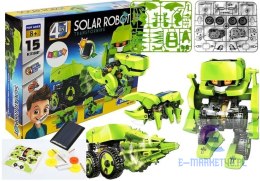 Robot Solarny 4 w 1 Tyranozaur Rex Owad Zestaw Edukacyjny Naukowy