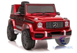 Auto na Akumulator Mercedes G63 Czerwony Lakierowany