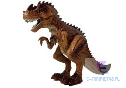 Ruchomy Dinozaur Tyranozaur Para Wodna Pistolet Dźwięk Światła Żółty