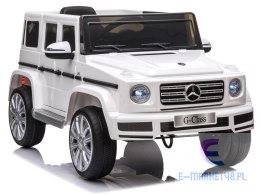 Samochód na akumulator Mercedes G500 biały