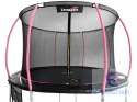 Trampolina LEAN Sport Max 10ft Czarno-Różowa