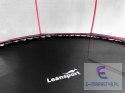 Trampolina LEAN Sport Max 10ft Czarno-Różowa