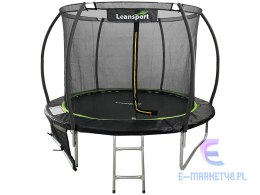 Trampolina LEAN Sport Max 10ft Czarno-Zielona