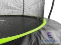 Trampolina LEAN Sport Max 14ft Czarno-Zielona