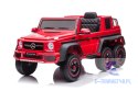 Auto Na Akumulator Mercedes Benz G63 6X6 Czerwony