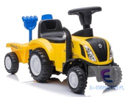 Jeździk Traktor New Holland 658T Żółty