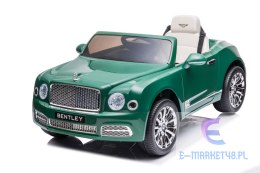 Auto Na Akumulator Bentley Mulsanne Zielony Lakierowany